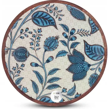 Podnos Cadro Dřevěný podnos/talíř na servírování, 25 cm