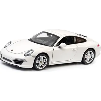 autíčko Model hračka PORSCHE 911 CARRERA S 56200 1:24 bílá