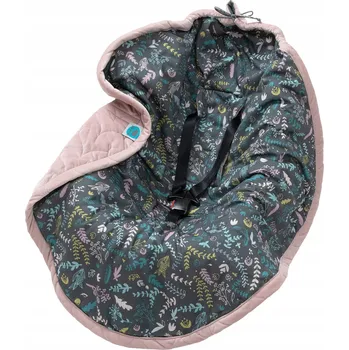 Fusak Fusak do autosedačky Pink No More Pink & Botanic