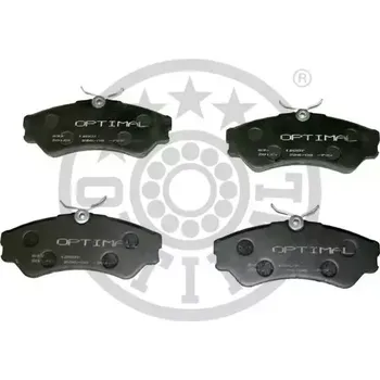 Brzdová destička OPTIMAL Sada brzdových destiček OPT BP-12007