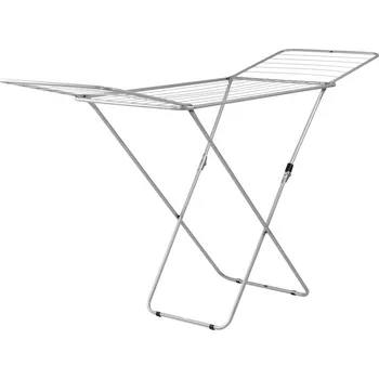 Sušák na prádlo ALDOTRADE Rozkládací sušák na prádlo Silver 18m