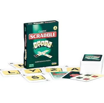 Desková hra Piatnik Scrabble Karetní verze (SK)