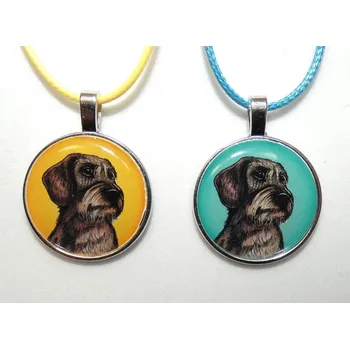 Šperk Dózy KERÁSEK Jezevčík drsnosrstý - přívěsek