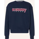 Tommy Jeans Pánská Mikina, tmavě modrá / červená, M