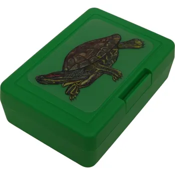 Dóza na potraviny Plastový box - želva nádherná (objem 0,9 l / 1,2 l)
