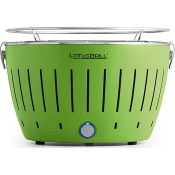 Zahradní gril Stolní gril na uhlí, bezkouřový, zelená, LotusGrill