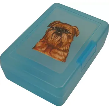 Dóza na potraviny Grifonek bruselský - plastový box (objem 0,9 l / 1,2 l)