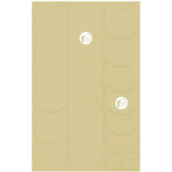 Blatník na kolo MUCKYNUTZ Frame Skinz Clear bílá