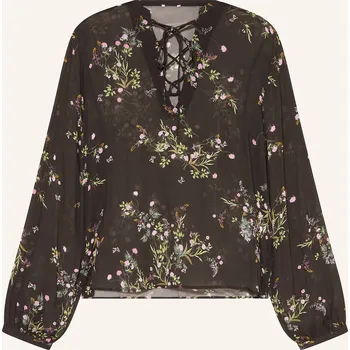 Dámská halenka Riani Dámská Blůza, tmavě hnědá / zelená / růžová, 38