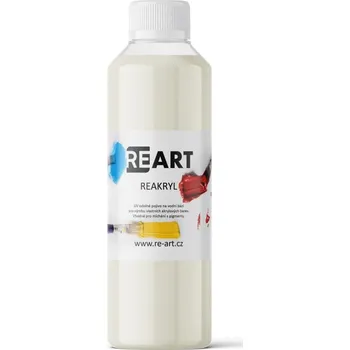 RE-ART REAKRYL, pojivo pro výrobu vlastních akrylových barev Velikost balení: 1 litr