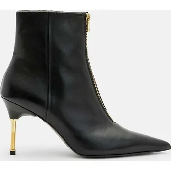 Dámské kozačky Kožené kotníkové boty AllSaints Natasha Boot W001FB černá 99X, EUR 41