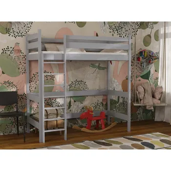 Dětská postel Postel horní spaní Texas Barva dřeva: Šedá, Rozměry: 80x180