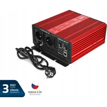 Měnič napětí Měnič napětí GETI GPIU 612S 12V/230V 600W