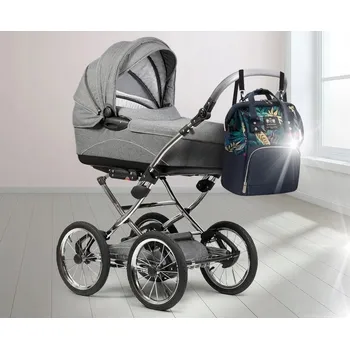 Přebalovací taška Taška na kočárek pro maminku a tatínka, prostorný batoh organizér ZAGATTO