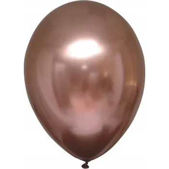 Balónek Balónky Amscan saténové růžovo-měděné 28 cm 50 Ks