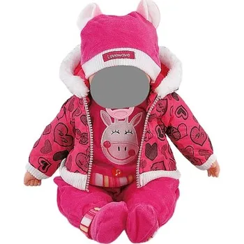 Doplněk pro panenku Oblečení pro panenku miminko 45 cm bundička 494848
