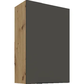 Kuchyňská skříňka 60 G-90 1F, Horní kuchyňská skříňka Aria grafit/artisan