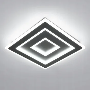 LED panel čtvercový Comely 40 x 5 cm černý