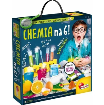 Dětská vědecká sada Lisciani Jsem génius - sada pro chemii