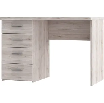 Psací stůl Psací stůl TEINN se čtyřmi šuplíky, dub pískový, 5 let záruka + vyzvednutí ZDARMA