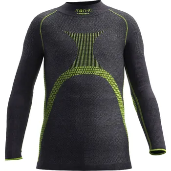 Iron-Ic I-Protect thermal Junior Shirt - Black/Green 146-164