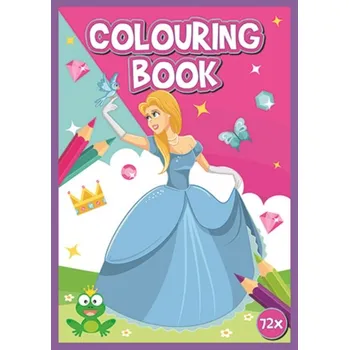 omalovánky Rappa Kniha omalovánek 72 stran A4 Princezny