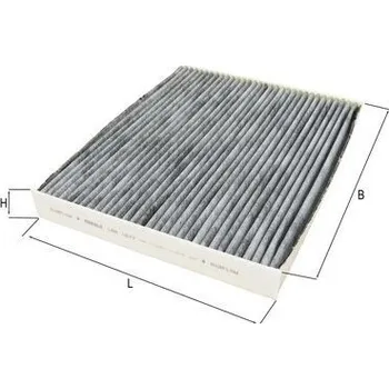 Ventilátor topení a klimatizace Filtr, vzduch v interiéru KNECHT LAK 1677