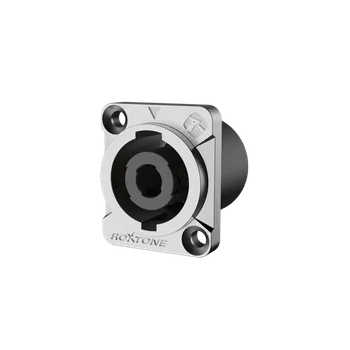 Audio redukce Roxtone RS4MD-WP-T - panelová reproduktorová zásuvka 4-piny IP66