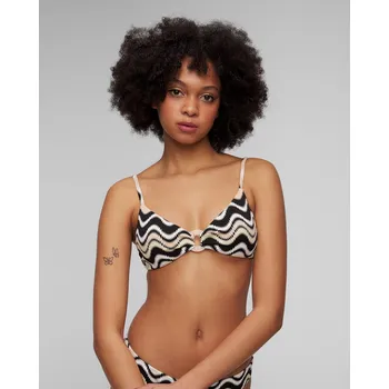 Dámské oblečení Horní Díl Dámských Plavek Seafolly Ring Front Bralette 31369099-black