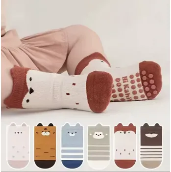 Pánské ponožky Protiskluzové ponožky - BÉŽOVÉ - (12-24 m) M (Značka: YUTIAN)