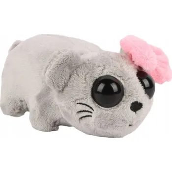 plyšák SMUTNY KŘEČEK PŘEHRÁVAJÍCÍ ZVUK S MAŠLIČKOU SAD HAMSTER PLYŠÁK DÍTĚ