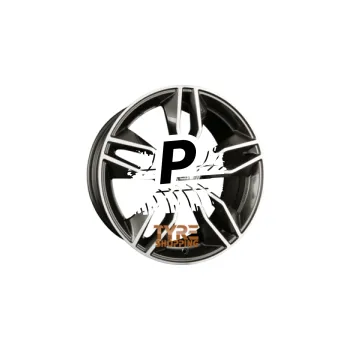 Alu kolo MSW MSW 71 gloss dark grey full polished 7.50 x 17 ET 35.00 5x112