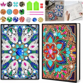 kreativní sada DIAMANTOVÝ DENÍK 5D VÝŠIVKA Mozaika NOTES