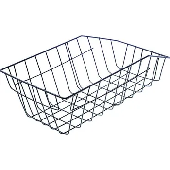 Košík na láhev Košík oceľový na nosič malý, s binderkou