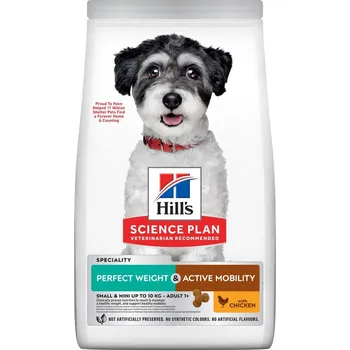 Krmivo pro psa 6kg Hill's Science Plan Adult Perfect Weight & Active Mobility Small & Mini Chicken
