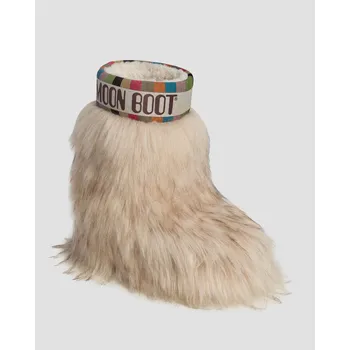 Dámská obuv Sněhule S Kožíškem Moon Boot Resort Icon Yeti Mid V Béžové Barvě 80d1409600-l001