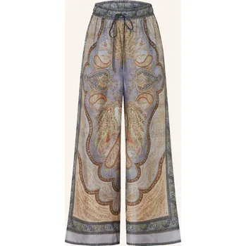 Dámské kalhoty Zimmermann Dámské Hodně Marlene Kalhoty Wanderlust Z Hedvábí,...