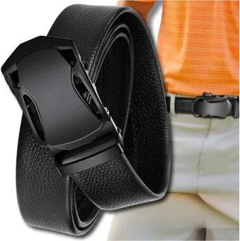 Opasek J&W Pánský opasek s automatickou sponou Vrullima černý One size