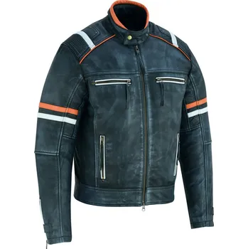 Moto bunda Ultimate Vintage Wax kožená moto bunda retro - 5Xl