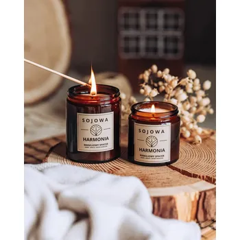 Svíčka Sójová vonná svíčka Vanilková Procházka 180 ml / Standardní Sojowa Harmonia 1 ks