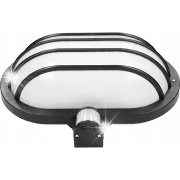 Venkovní osvětlení VENKOVNÍ LAMPA NÁSTĚNNÁ ZAHRADNÍ SE SENZOREM POHYBU A SOUMRAKU PRO ŽÁROVKU E27