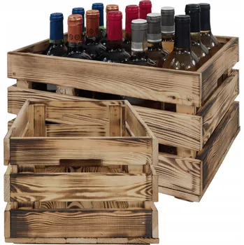 Obraz Krabička v odstínech hnědé a béžové