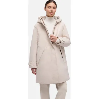 Dámská parka Světle růžová dámská parka Geox Hoara - Dámské GEOX krémová 3429171