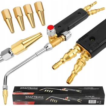 Vrták HOŘÁK PRO TVRDÉ PÁJENÍ 4 VYMĚNITELNÉ TRYSKY REGULACE