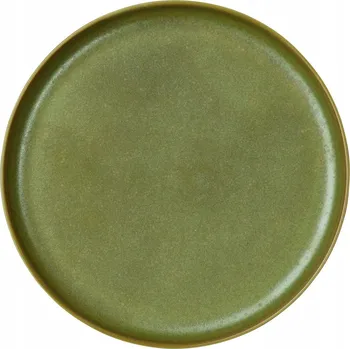 Talíř Dezertní talíř plochý 15 cm na dorty a zákusky, porcelánový Asa Coppa zelený