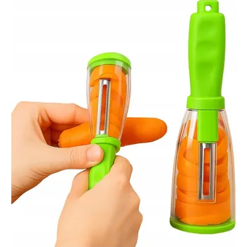 Kuchyňská škrabka Vertikální škrabka Montessa škrabka s nádobkou