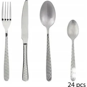 Příbor Sada příborů Flora STŘÍBRNÁ