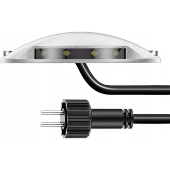 Stojací lampa LED Podlahová Lampa Pro Označení Cesty Teplá Bílá IP67 7cm