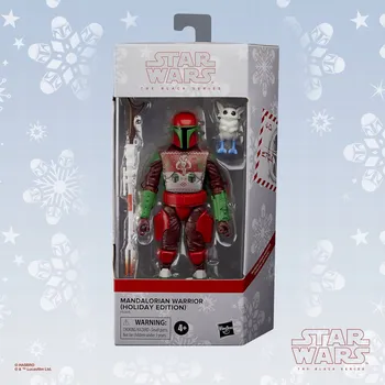 Figurka STAR WARS BLACK SERIES MANDALORIAN WARRIOR VÁNOČNÍ EDICE