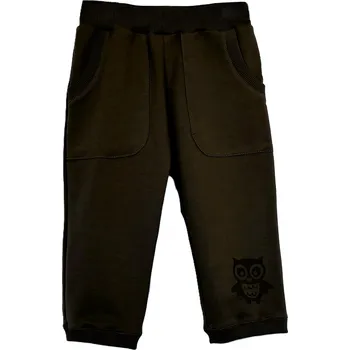 Chlapecké kraťasy ZÁHOŘÍ Rudel ZÁHOŘÍ Dětské bermudy - zelené sova Velikost: 152